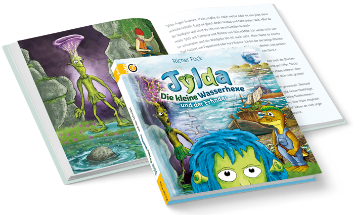 Der 2. Band der Kinderbuchreihe über Tylda die kleine Wasserhexe für Vor- und Grundschule